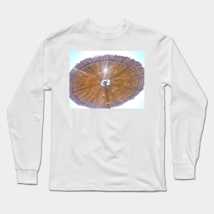 Beach Umbrella Summer Vibes - Holiday in Greece Long Sleeve T-Shirt